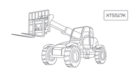 Телескопический погрузчик XCMG XT5517K