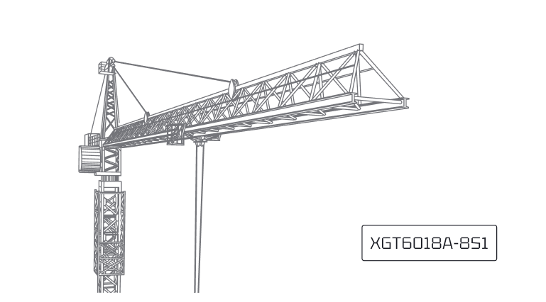 Башенный кран XCMG XGT6018A-8S1